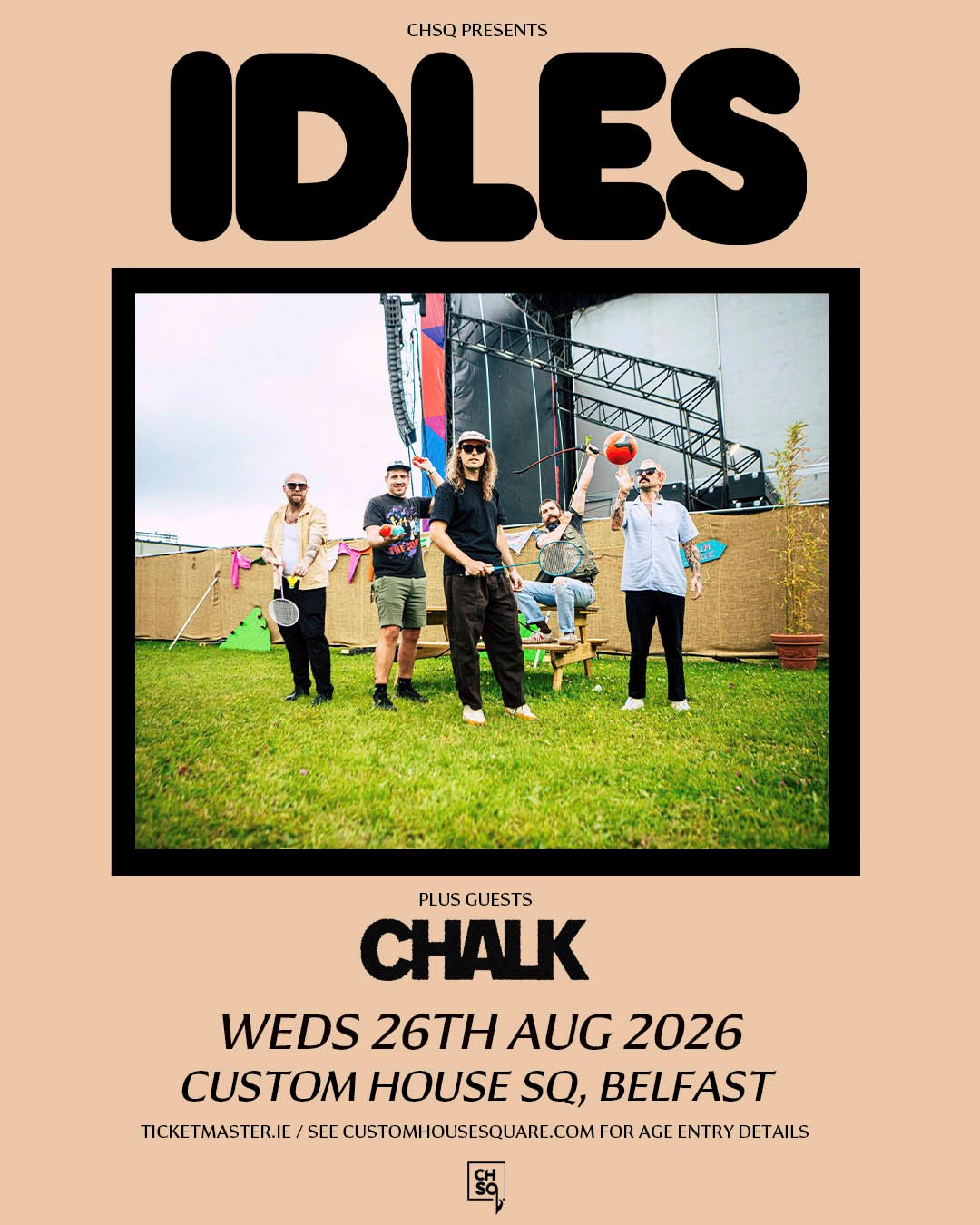 IDLES Tour Poster 2026