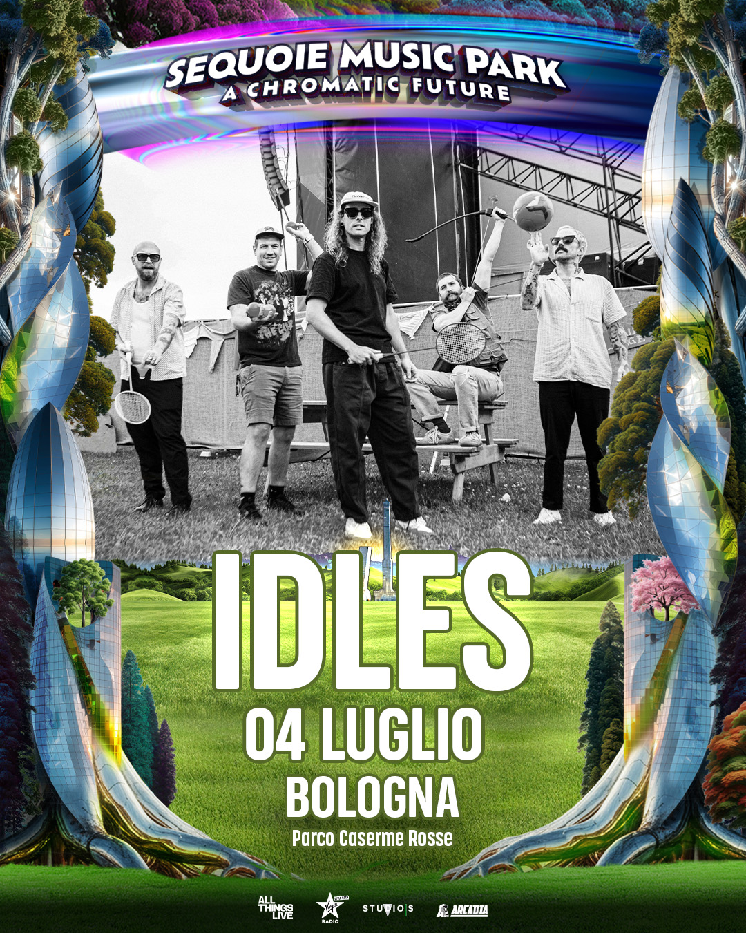 IDLES Tour Poster 2026
